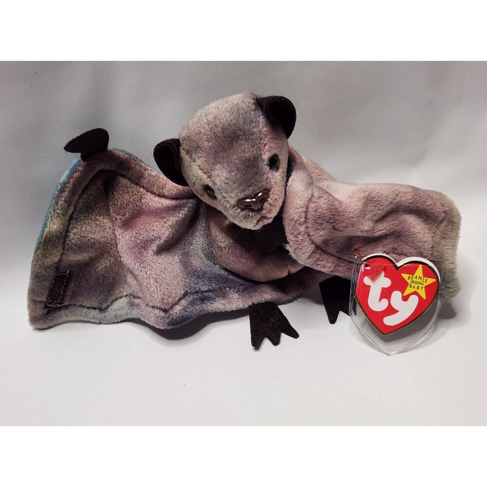 TY Original Beanie Baby Batty the Bat Vintage 1998